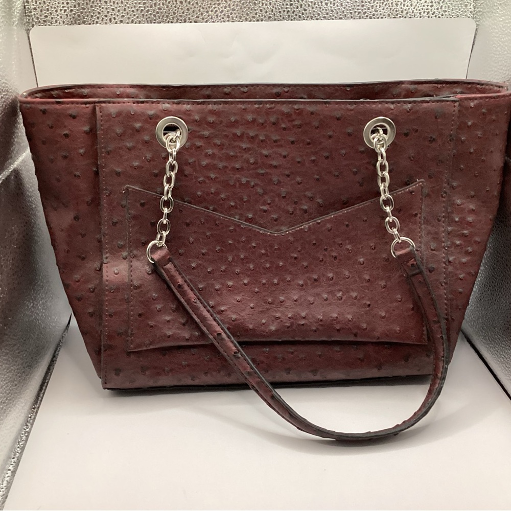 Faux Brown Tote